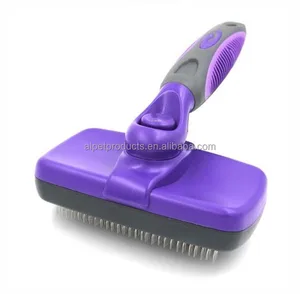 Image of Custom Color Pet Dog Cat Self Cleaning Slicker Brush