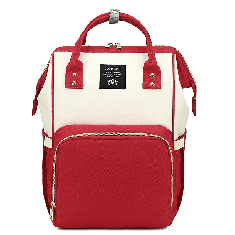 

2020 Neutral Waterproof Baby Diaper Bag, Customized colors