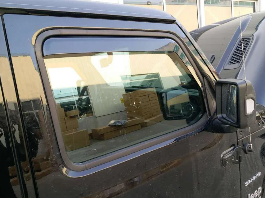 Lantsun Jl1047 Canopy For Jeep For Jl Wrangler 2018+ Window Visor Rain