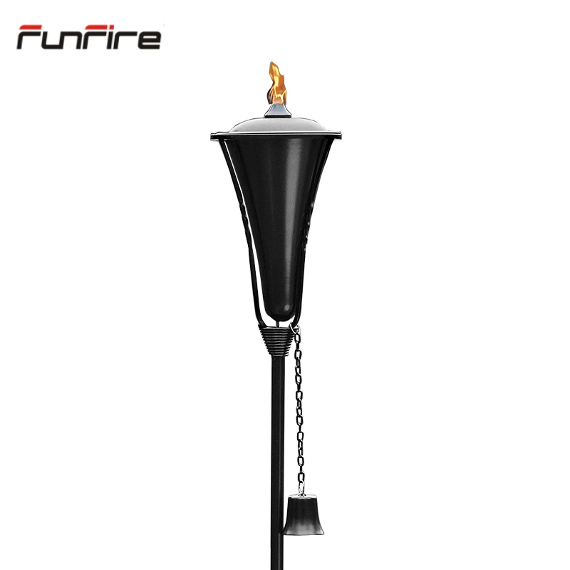 Torch Lamp Garden Torches Oil Lamp Lanterns Citronella With Fiberglass Wick