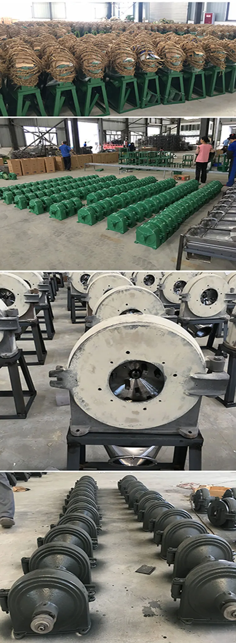 heli 9FC-45AT type 850kg per hour grain corn beans grinder crusher flour mill machine