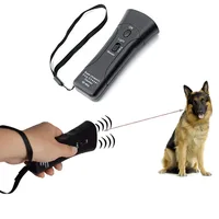 

Self Defense Supplies - Portable Ultrasonic + Infrared Dog Chaser Repeller Flashlight for Stopping Dog Attacks