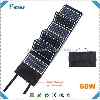 Hot Selling 60w Portable Solar Panel Used Cars With Sunpower Cell