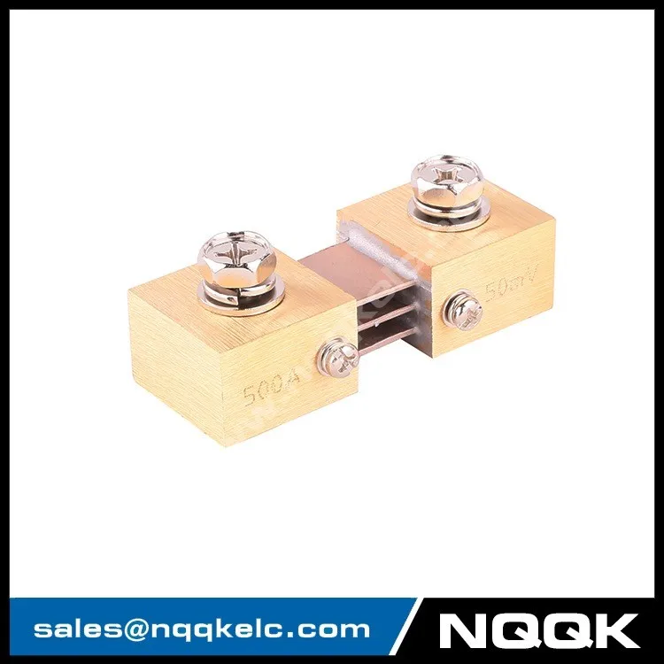 1 FL-CR nqqk nqqkelc 500A 50mV DC Electric current Shunt Resistors.JPG