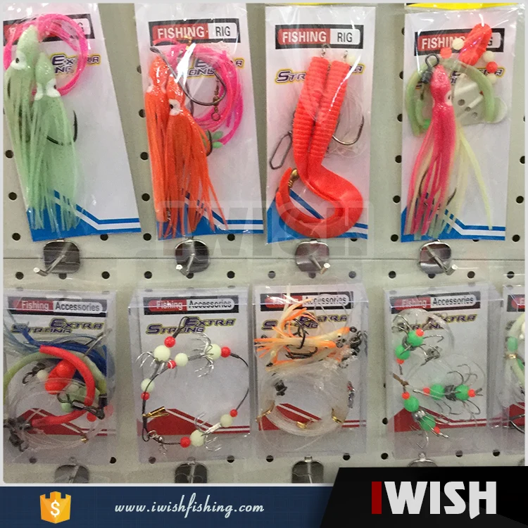 Soft Tubes Luminous Squid Lure Custom Saltwater Sea Fishing Rigs Buy