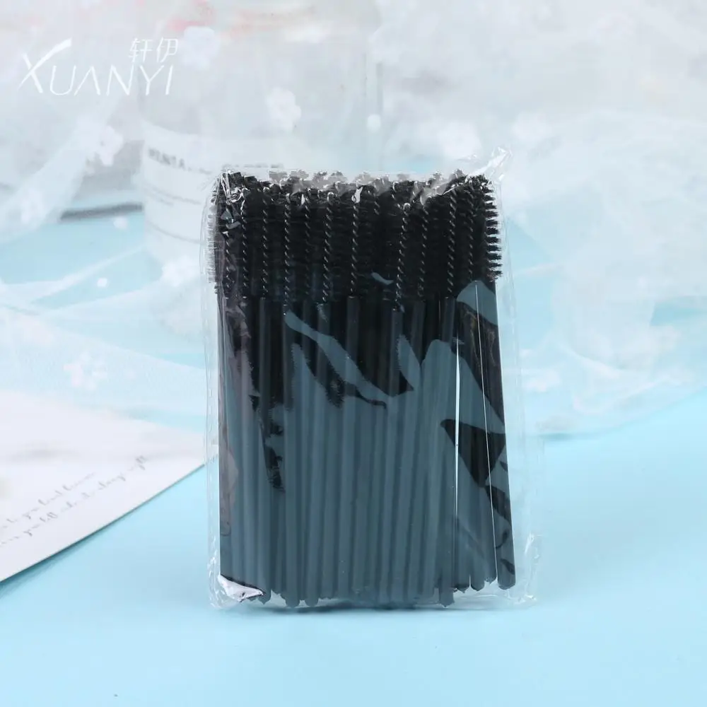 

Manufacturer custom eyelash makeup brush eco-friendly mascara nylon spiral brush