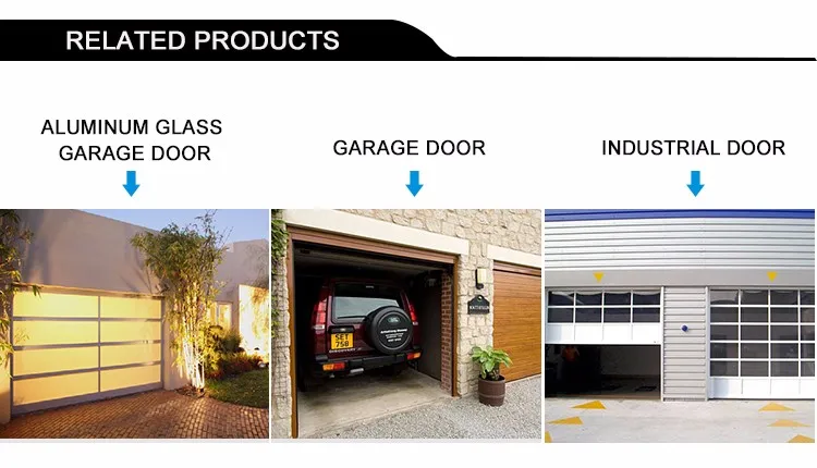 aluminum frame glass panel insulated frosted glass panel garage door cost