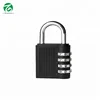 customize design 2015 Top Security 3 digits combination padlock/resettable number lock