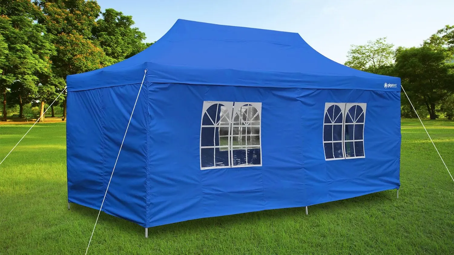 Buy GigaTent The Party Tent Deluxe 10 x 20 Canopy, Blue in ...