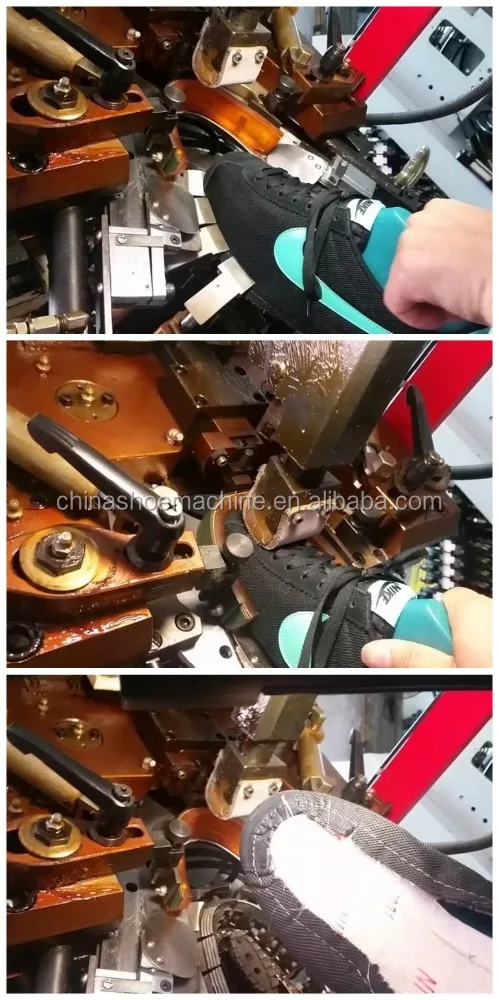 
QF-738DA(MA) Automatic toe lasting machine of shoe making machine 