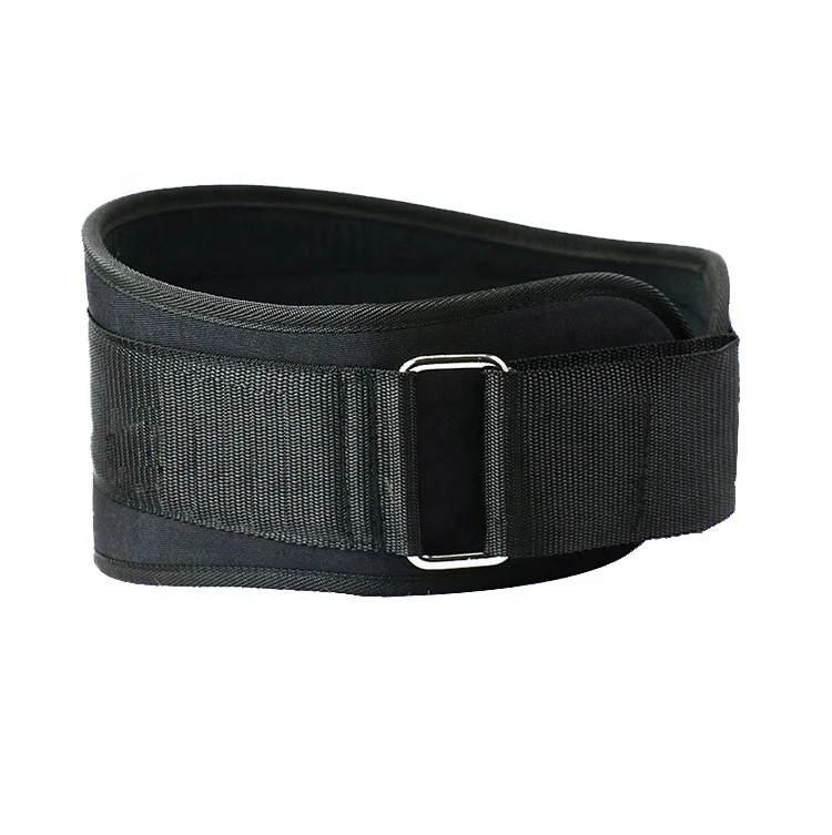 

Weight lifting bodybuilding back support weightlifting Belt, Black