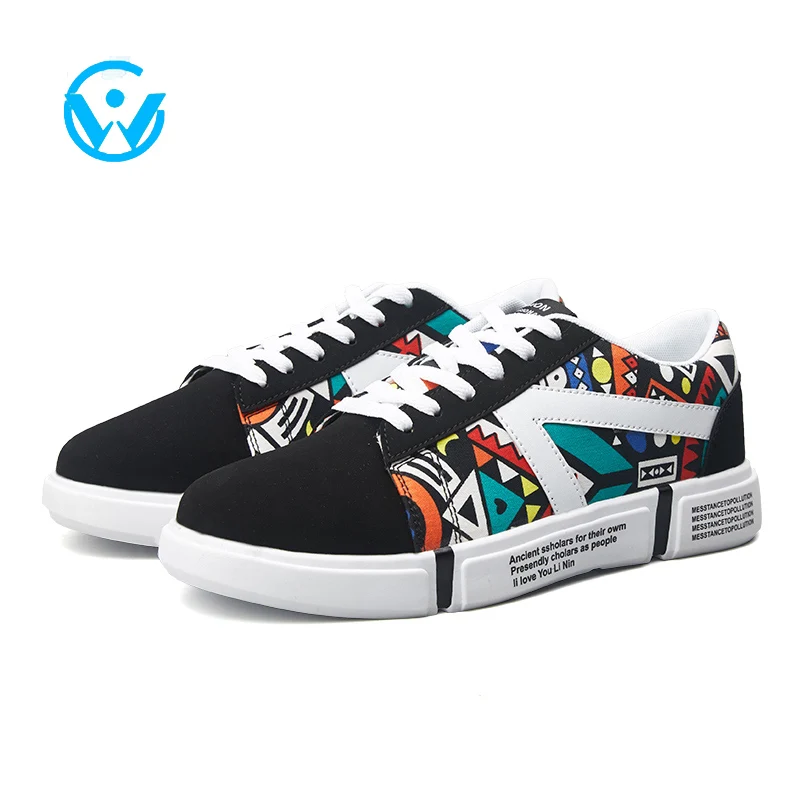 

Fashion Customized High Quality Different Size School Canvas Shoe