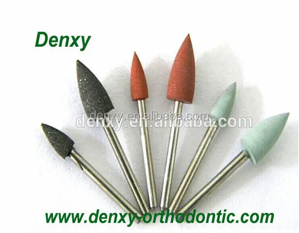 
Denxy Star Most popular dental Silicon rubber polishing bur /dental burs 
