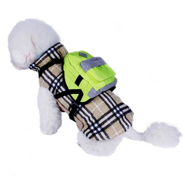 dog backpack harness cute