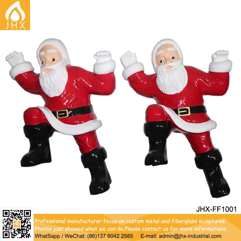 Life Size Santa Claus Fiberglass Christmas Decoration 2017.jpg