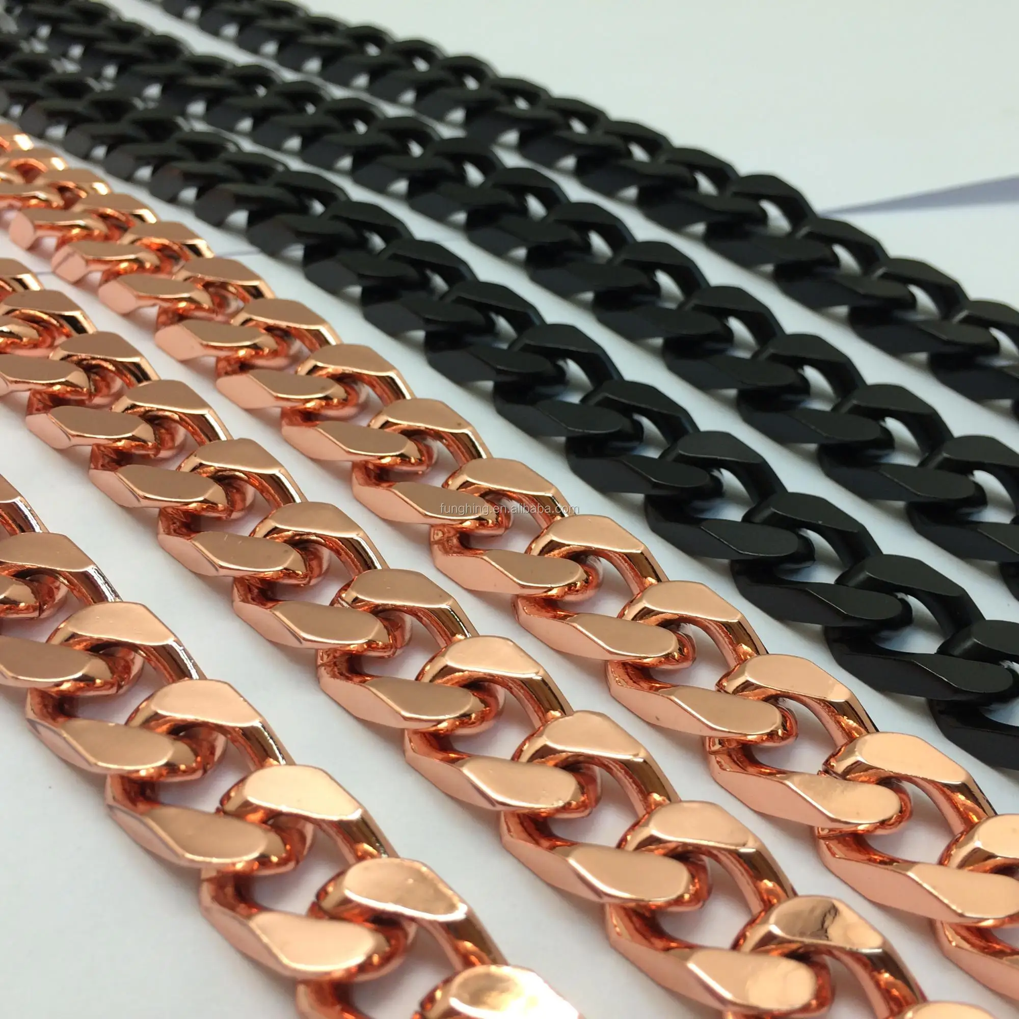 Matte Black Curb Chain Metal Twisted Curb Chain Open Link Chain Buy