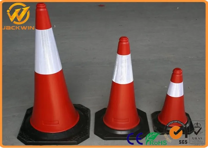 1 Meter Large Construction Cones Barricade Pe Traffic Cone For Sale