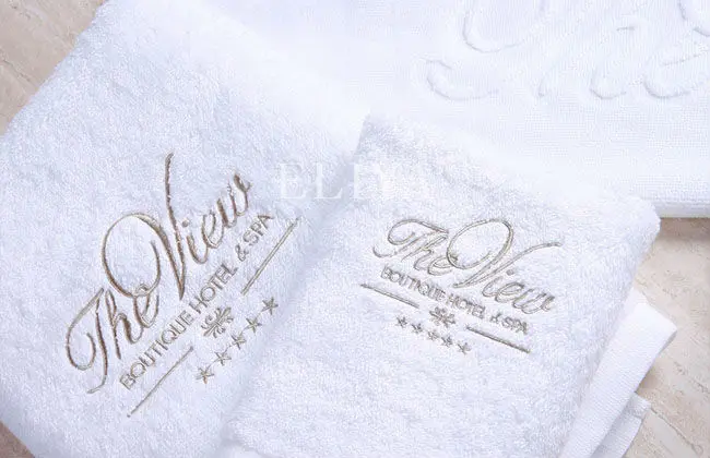 Luxury Elegant 5 Star Wholesale Cheap 100%Cotton Guangzhou Hotel Towel