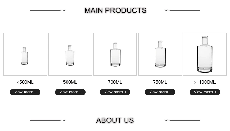 Hot Sale Decoration Indian Vodka Glass Bottles For Lids