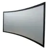 90 inch 4 3 multimedia royal vision matt white fabric projector screen for office meeting room