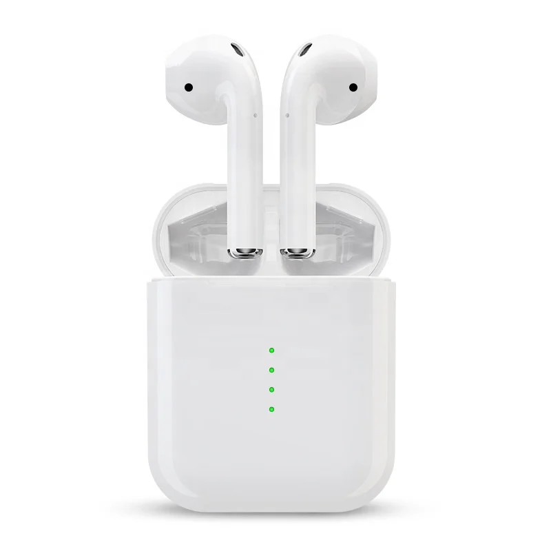 

Betop 2019 i10 TWS 1:1 bluetooth Wireless Earphone Stereo Headset Auto Pairing Earbuds With USB Cable, White