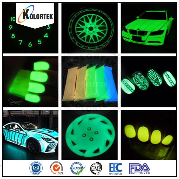 Glow In The Dark Car Paint Pigment,Luminous Pigment Phosphor Powder For Auto Paint Factory Buy