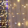 China led curtain serial string light for weddings