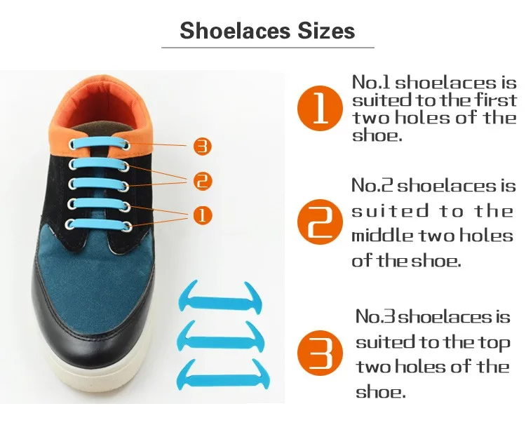 Taobao Gadget Bulk Shoe Laces Silicone No Tie Shoelaces Quick Shoe ...