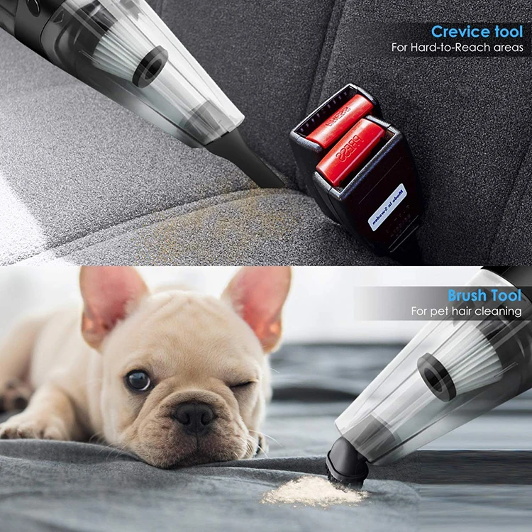Amazon 2019 Hot Sale New Product High Suction Aluminum Filter 12V DC Wet and Dry Cord Cordless Portable Car Vacuum Cleaner