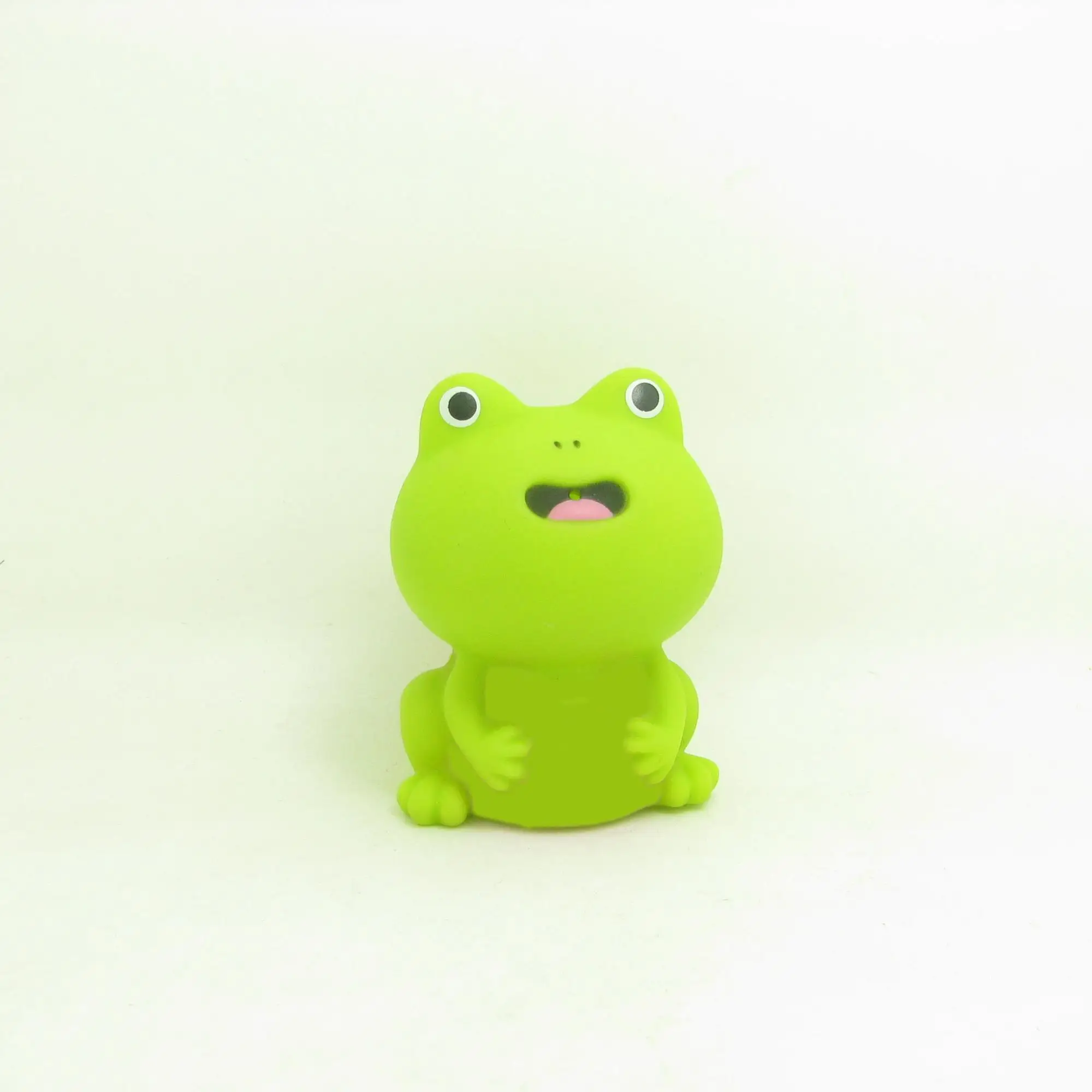 Customized Plastic Frog Toys Floating Animals Vinyl Frog Toys Baby Bath ...