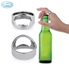 Hot Popular High Quality Fast Delivery Life Size Wholesale China Stainless Steel Finger Ring Style Beer Cocktail Bottle Openers