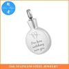 flask sharp urn pendant keepsake cremation silver pendant jewelry stainless steel