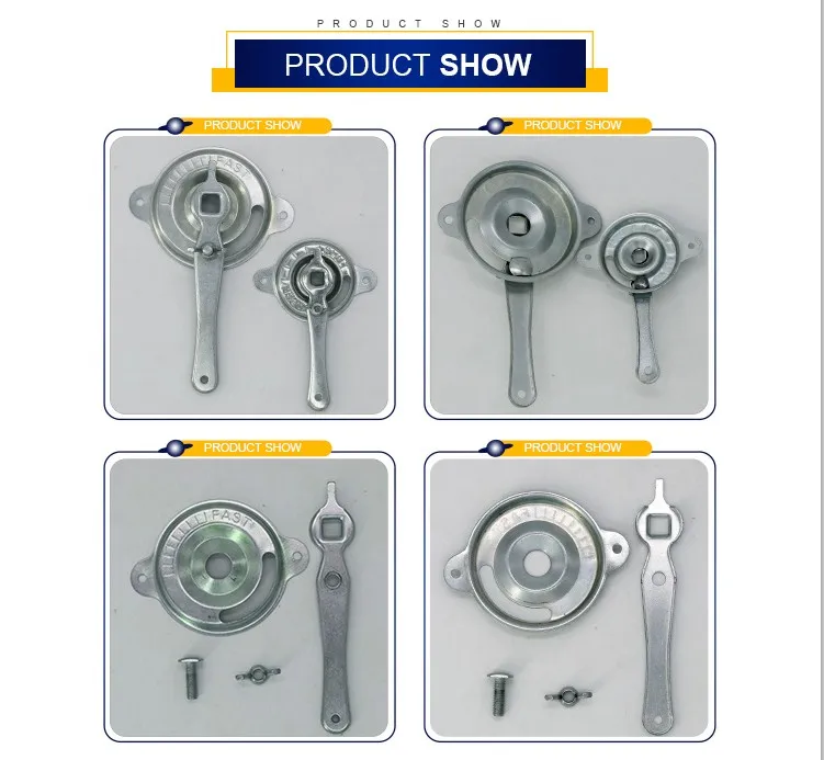 Sheet Metal Damper Quadrant Handle For Volume Control Dampers,Hvac