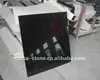Crystal Black Granite Tiles, China Black Granite Stone, Flooring Tiles