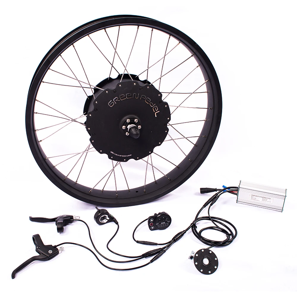 48v 1500w Electric Bicycle Conversion Kit,Electric Fat Tire Bike