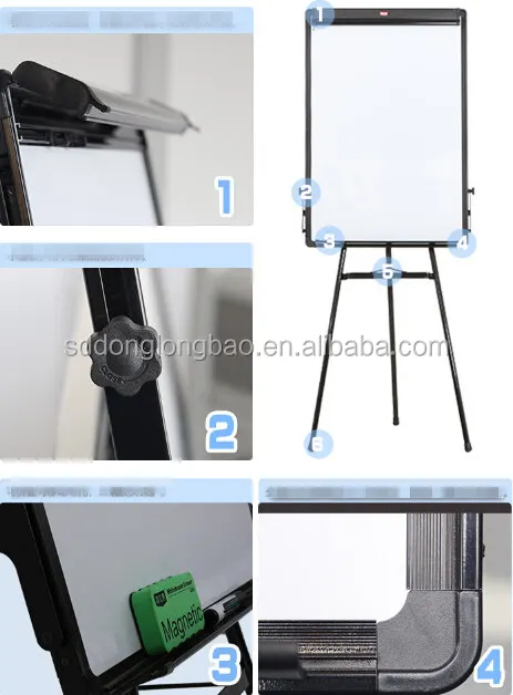 
Tripod magnetic whiteboard stand flip chart stand whiteboard easel 