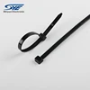 High Performance 2018 Top Quality Polyamide Black Cable Ties Double Locking Nylon 66 Cable Tie