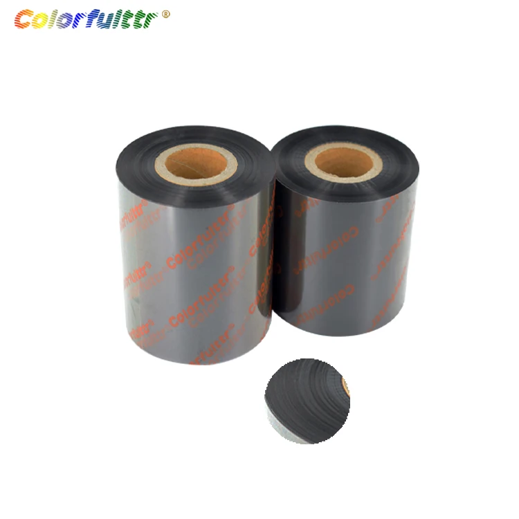 Compatible Zebra Printer Ribbon 110mm*300m Black Resin Thermal Transfer