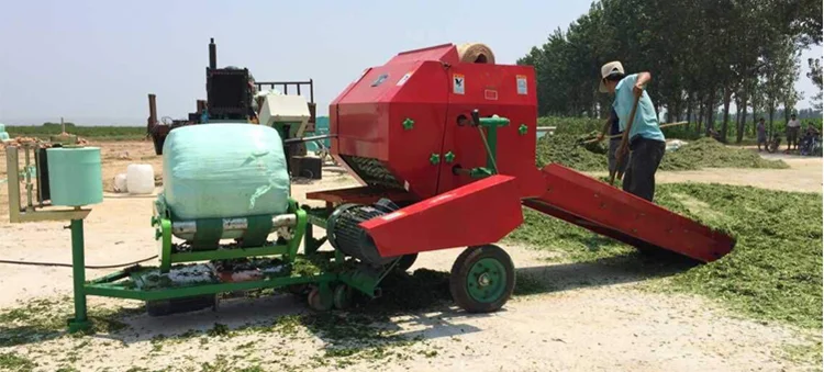 Hay Baling Machine Baler And Wrapper For Hay Silage Hot Sell In Saudi Arabia Kuwait Pakistan View Hay Baling Machine Rebon Product Details From Weifang Rebon Imp Exp Co Ltd On