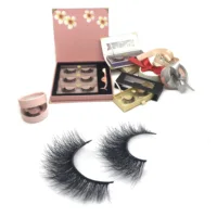 

Real Mink Lashes Styles Strips 3D Mink False Eyelashes Mink