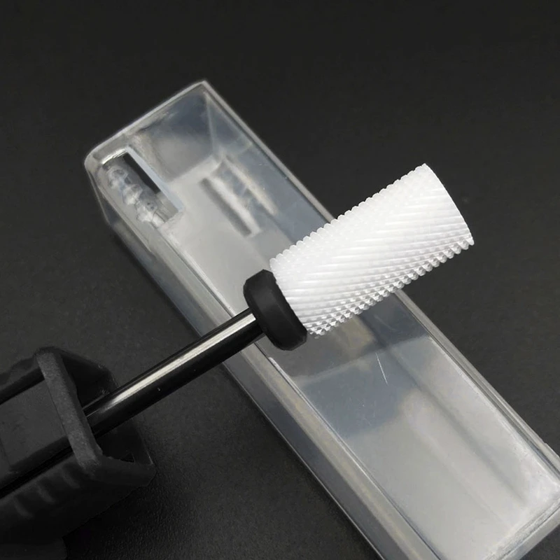 

Nail Ceramic Cylindrical Electric Power Grinding Head, Black