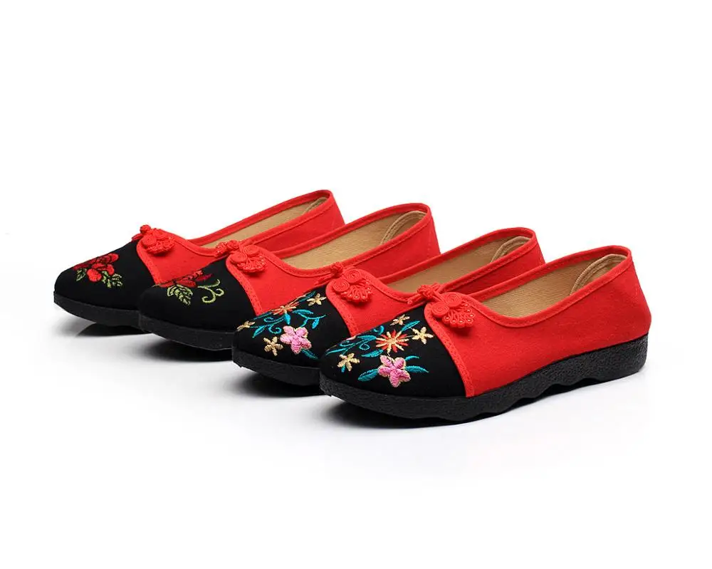 

New Beijing Casual cloth shoes Ethnic style walking shoes wholesale, 2 colors
