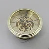 133mm quartz transparent skeleton clock inserts