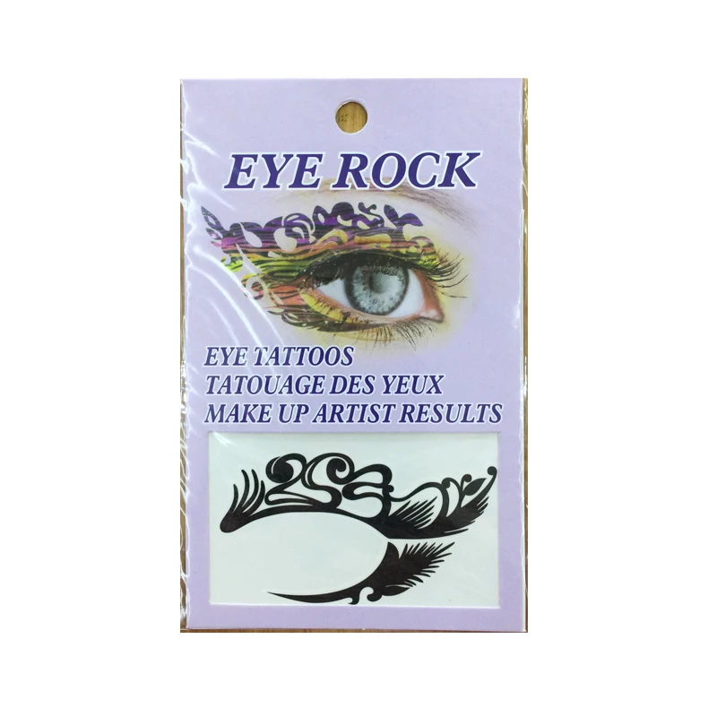 

eyeshadow tattoo sticker temporary makeup face tattoo sticker eye tattoo sticker, Colorful