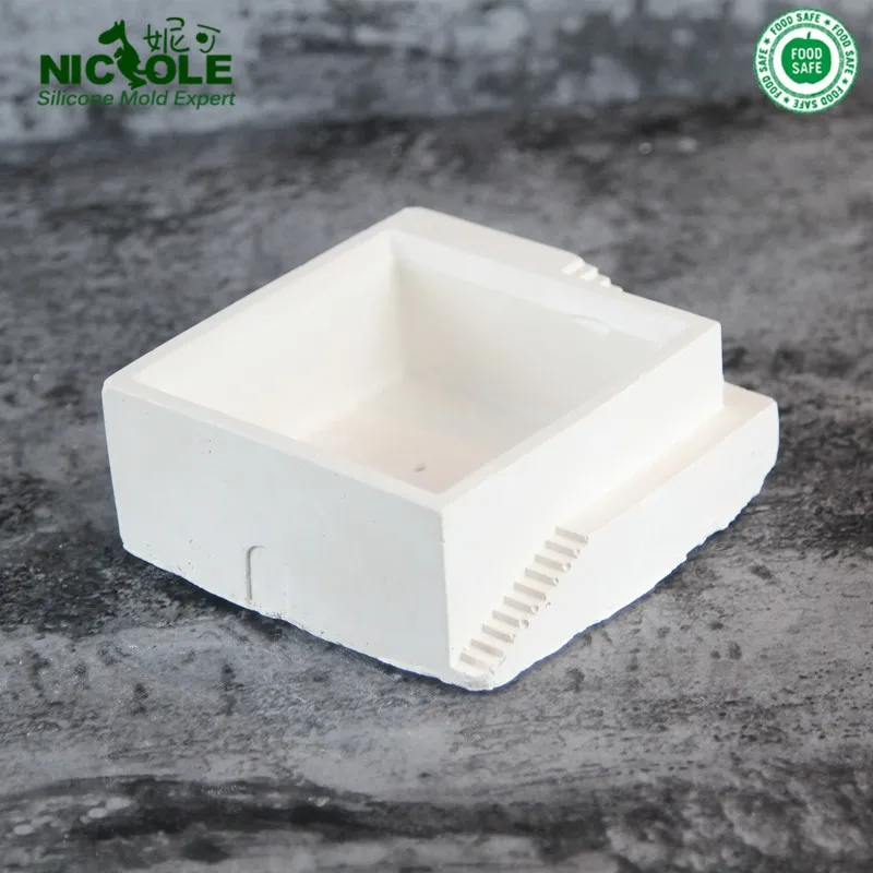 Nicole Chinese Manufacture Silicone Molds Concrete Plant Pot Molds