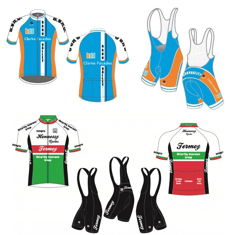 

Custom France Spain Italy country team short sleeve MTB road bike cycling jersey bib short sets