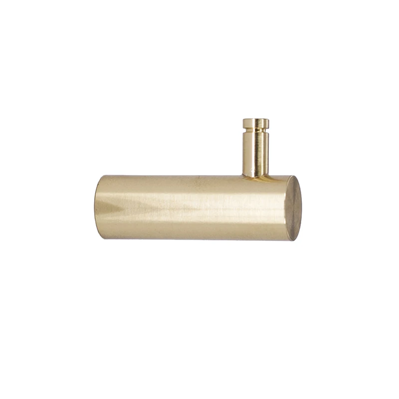 

Pure brass coat hook hooks behind the interior door HK-012, Gold