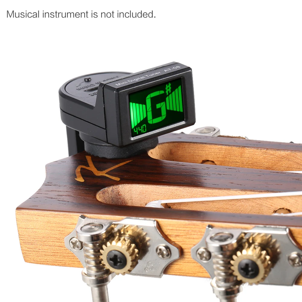 

Cheap Chromatic Bass Ukulele Violin Guitar Tuner, Black