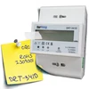 Single phase rs485 electric watt meter slow down electric meter