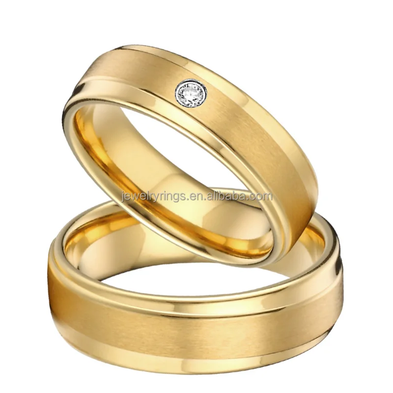 Factory Chinese gold 24k jewelry set wedding bands rings for men and women pictures and prices